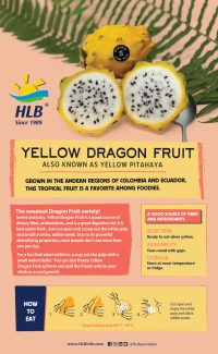 HLB YELLOW DRAGON FRUIT INFO SHEET